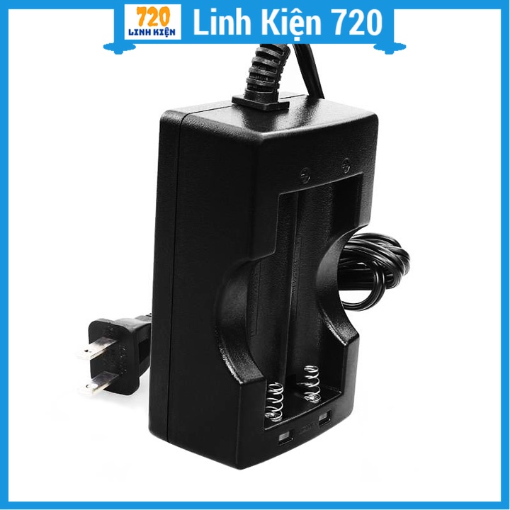 Bộ sạc pin 18650 3,7V 1000mAh model SM-202A sạc 2 pin cùng lúc