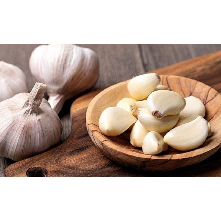 Tỏi Nguyên Nhánh to tròn túi 500gr, 1kg - CHỢ NÔNG SẢN SẠCH