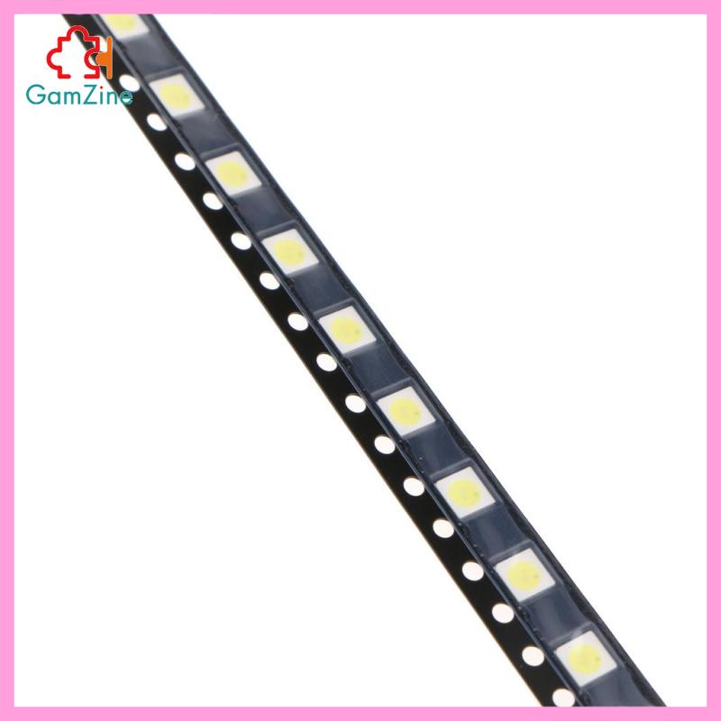 Set 100 Đèn led smd 3535 3v Ánh Sáng Trắng Dùng Để Trang Trí Nội Thất tv