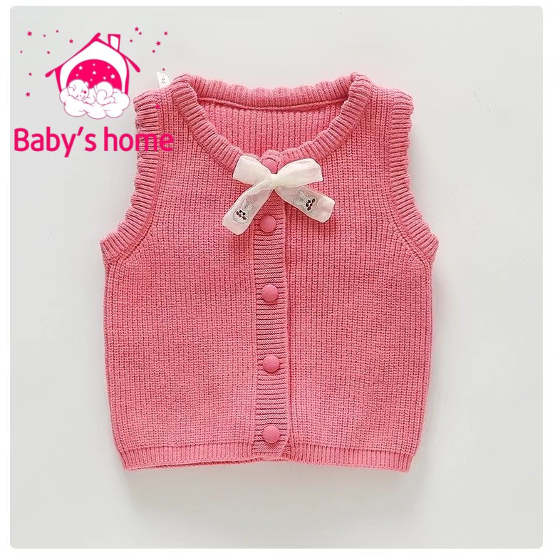 Áo ghi lê len tai thỏ 4 màu cho bé gái từ 8kg