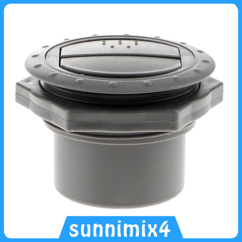 Ống Xả Khí Tròn 78x51mm Màu Xám 60mm Chất Lượng Cao