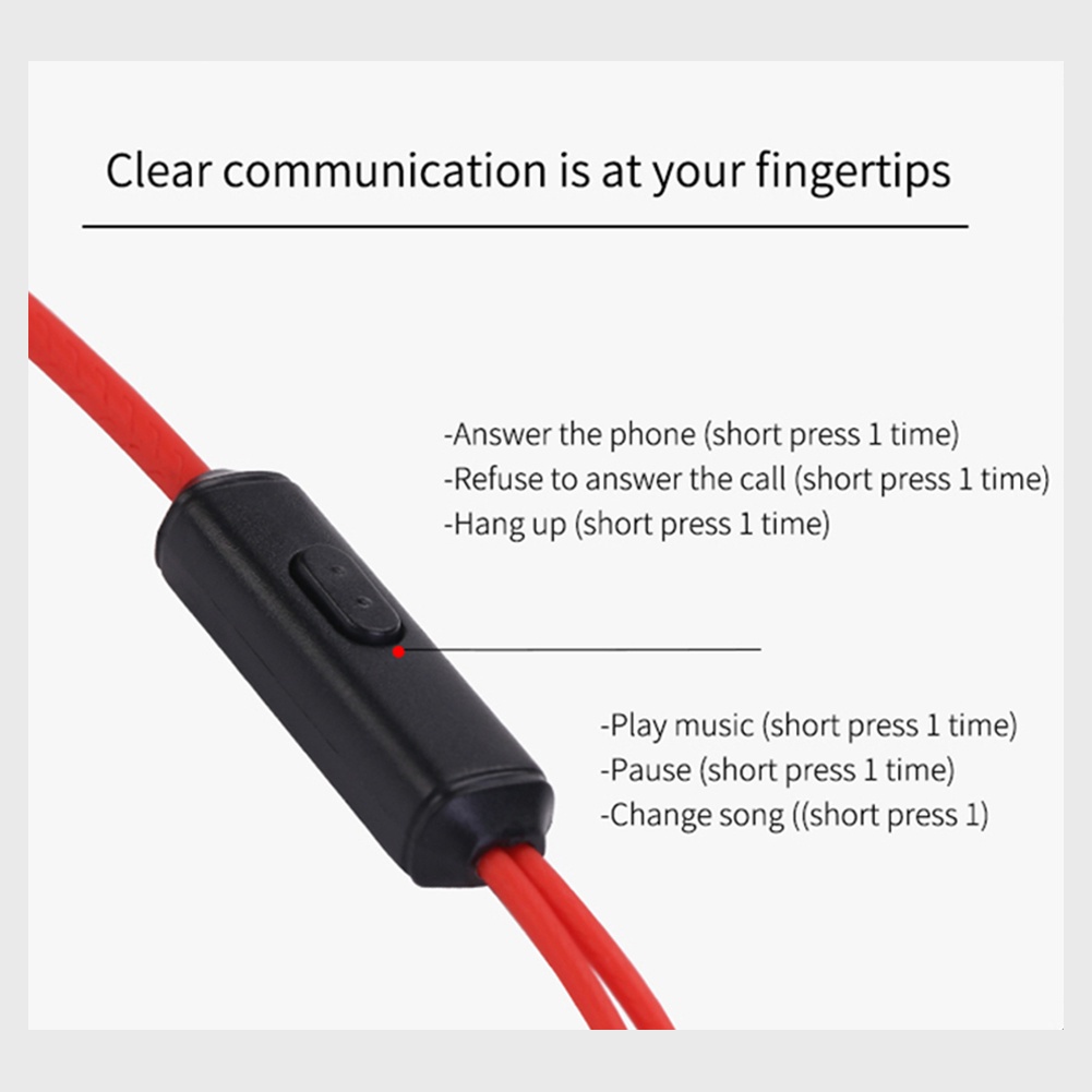 Tai Nghe Thể Thao Nhét Tai Chống Thấm Nước ipx5 g3 Có Micro Jack 3.5mm Âm Thanh Siêu Trầm - YKD