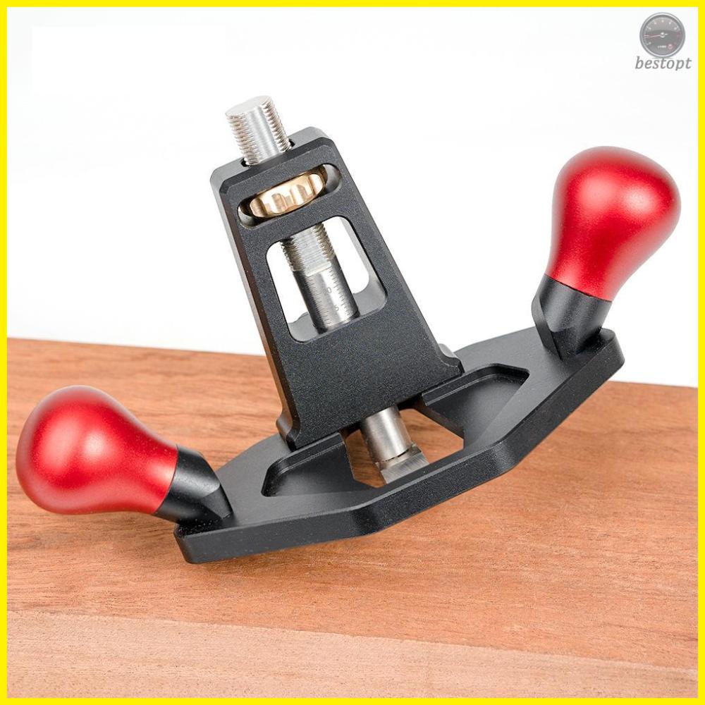 Hand Planer with Brass Nut Depth Adjustment Function for Woodworking Bottom Cleaning