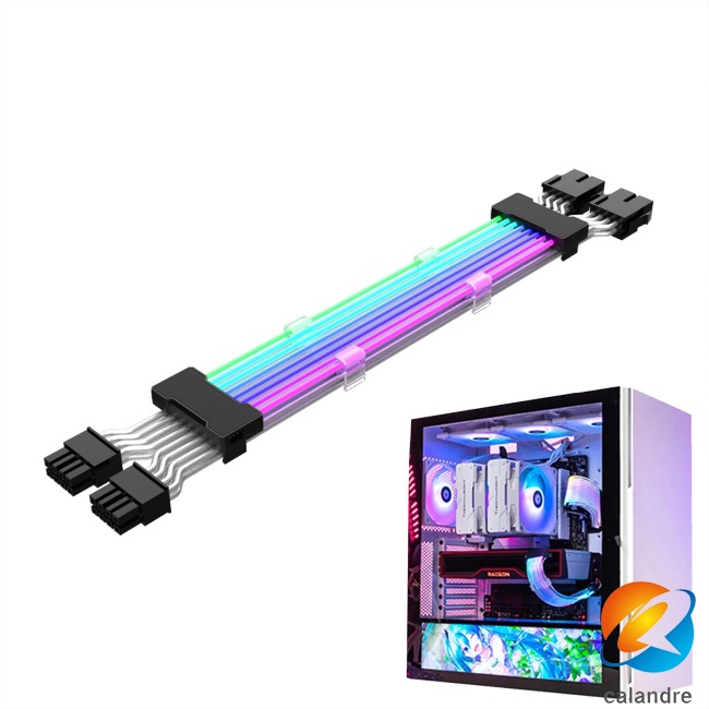 Dây Cáp Nguồn Đèn Rgb 5v 24pin / 2X8Pin / 3X3Pin Chuyên Dụng Cho Máy Tính