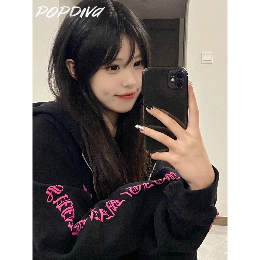 MUSHIHUI Áo Khoác hoodie áo khoác nữ zip hoodie cozy Thoải mái chic Thanh lịch WWY23911ZL38Z230922