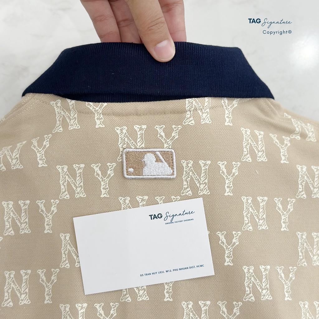 MLB NY Monogram Polo