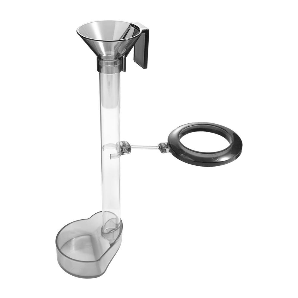 Hubert Dụng Cụ Đựng Thức Ăn Bằng Nhựa Trong Suốt Có Thể Tháo Rời Kèm Muỗng Và Đĩa Đựng Tôm Cho Bể Cá