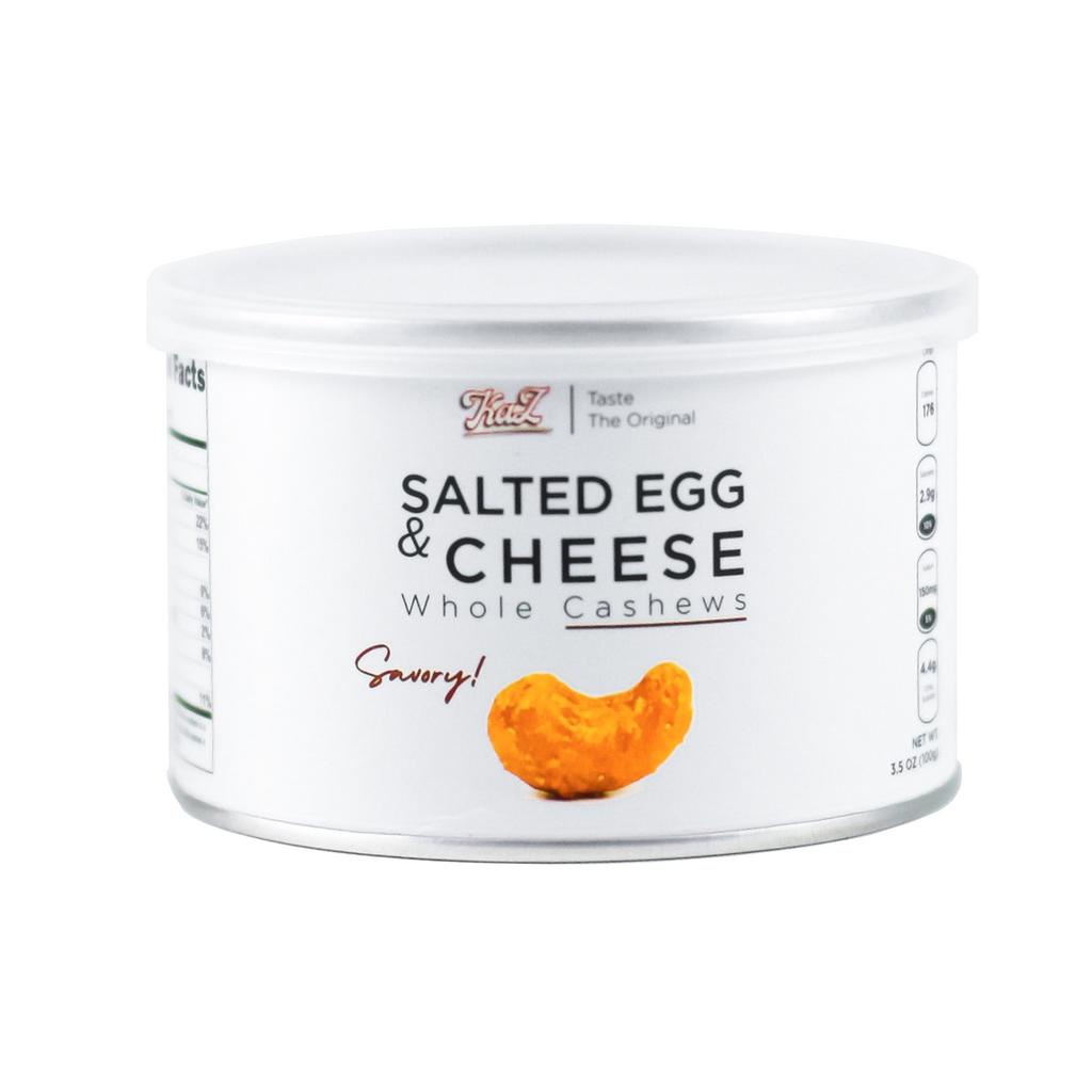 Hạt Điều Phô Mai Trứng Muối Kaz - Salted Egg Yolk & Cheese Cashews