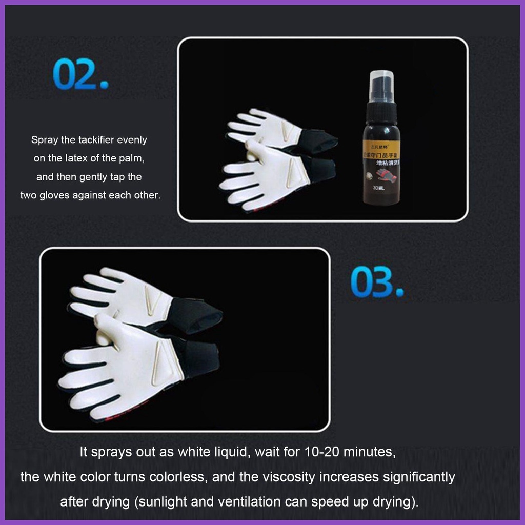 Găng Tay Thể Thao Chống Mồ Hôi 30ml Chuyên Dụng Cho Luyện Tập Đá Banh