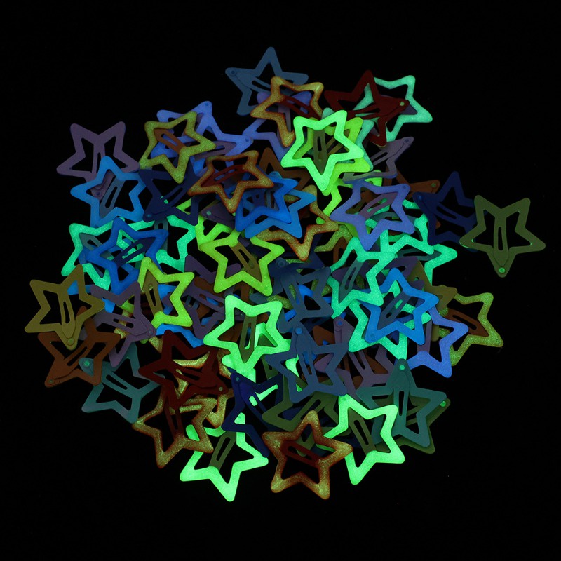 Kẹp Tóc bb barrettes y2k Hình Ngôi Sao Nhiều Màu Sắc Phong Cách Hàn Quốc Cho Nữ