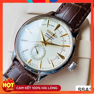 Đồng hồ nam chính hãng Seiko Presage Cocktail Time Sunburst Dial #SSA387J1 - Máy cơ - Kính cứng - Made in Japan