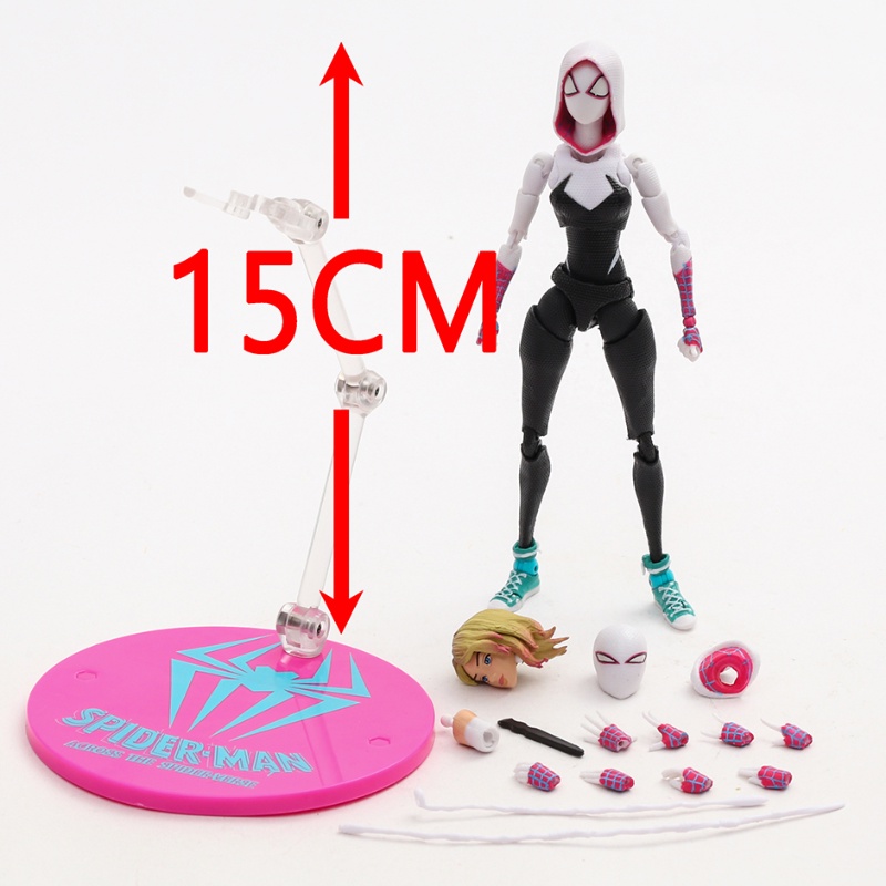 Mô Hình Nhân Vật Người Nhện gwen Steven Có Thể Di Chuyển