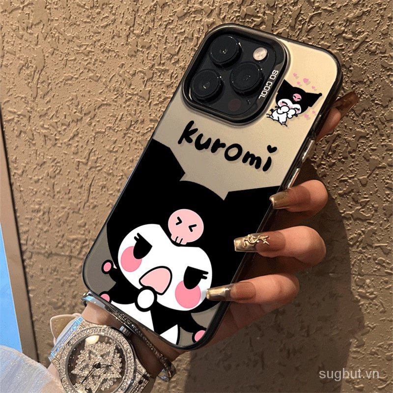 Dễ Thương Ốp Điện Thoại In Hình kuromi Cho iphone 15promax 15pro 15 14 13 12 11 pro max 14promax 13promax 11promax xr xsmax 7 8 plus