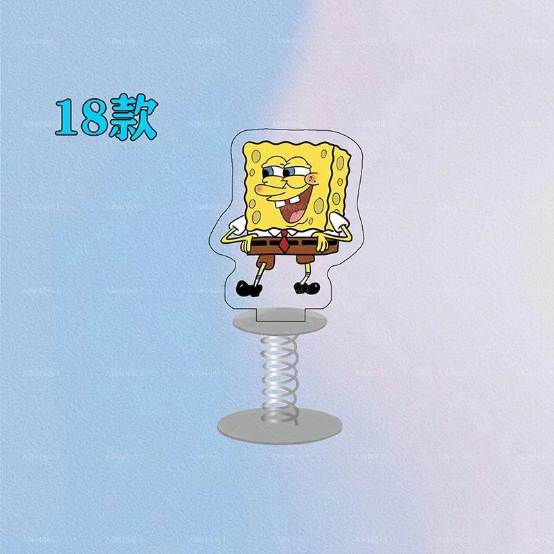 Đồ Chơi Biểu Tượng Cảm Xúc Chú Chó Đu Đưa Lò Xo acrylic Dễ Thương Sáng Tạo Vui Nhộn