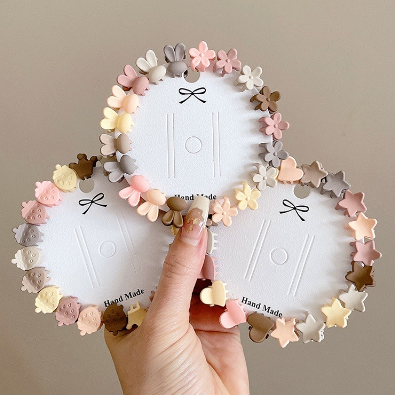 Set 10 / 19 Kẹp Tóc Hoạt Hình Xinh Xắn Cho Bé Gái