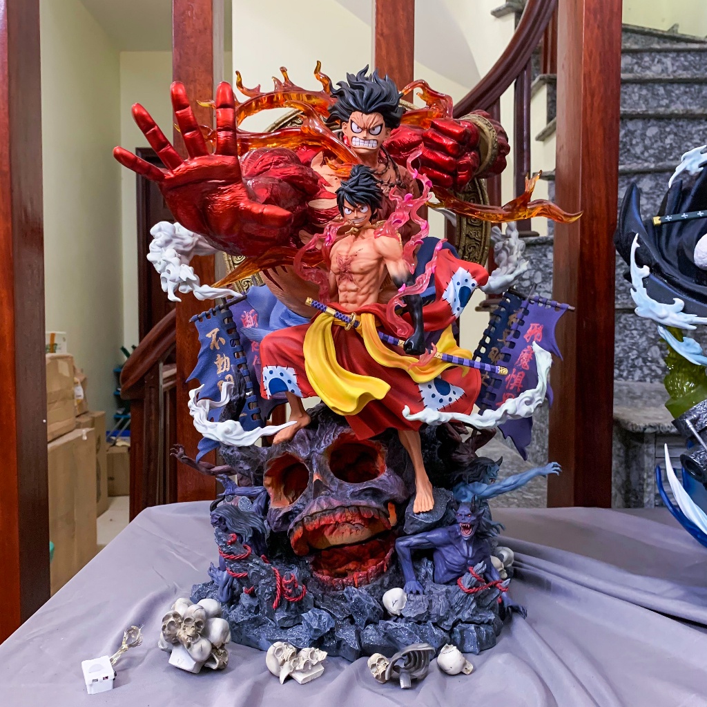 Mô hình luffy gear 4 siêu khủng - one piece