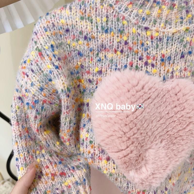 Bộ Áo sweater Phối Quần Dài Thời Trang Mùa Thu Cho Bé Gái