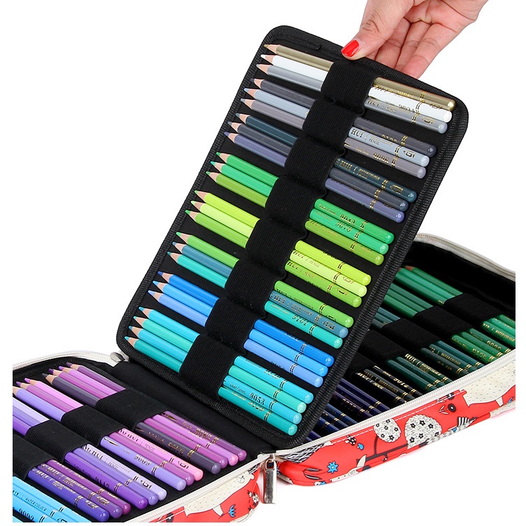 Mới Túi Đựng Bút Chì Màu 150 Lỗ 36 Lỗ Cho Học Sinh