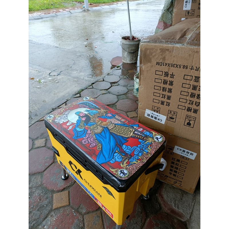 Miếng dán Decal 3D  dùng để dán nắp thùng câu cá   ANam-Fishing