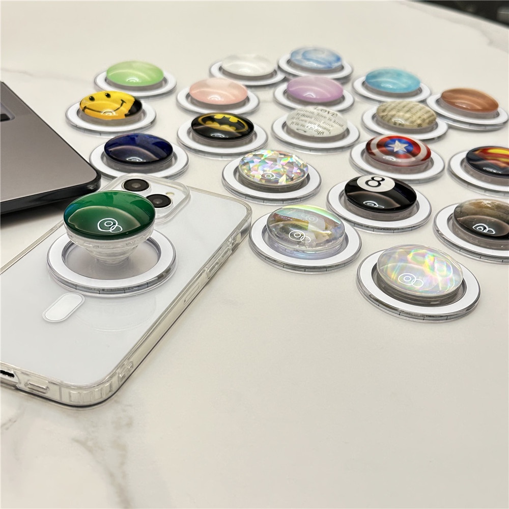 Dễ Thương Giá Đỡ Điện Thoại Có Nam Châm Điều Chỉnh Được Hình Bóng Bàn