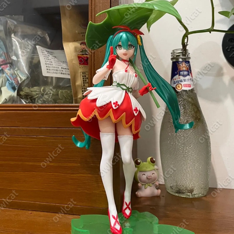 Mô Hình Nhân Vật VOCALOID Miku  21cm Hatsune Miku Virtual Idol Thumbelina Little Tiny Fairy Tales Series TAiTO PVC Figure Piapro Packed in Box Model