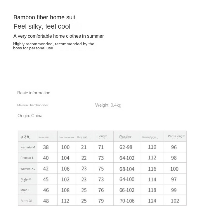 Bộ Đồ Ngủ Bằng Sợi Tre Tay Ngắn Màu Trơn Phong Cách Nhật Bản Thời Trang Mùa Hè Cho Cặp Đôi