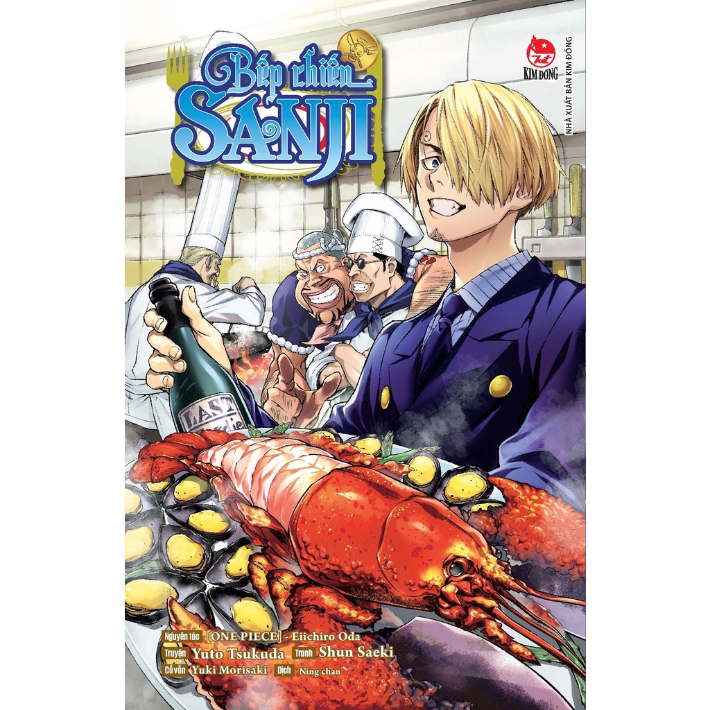 Truyện tranh One Piece - Bếp Chiến Sanji - Tặng Kèm Obi + Set Bookmark - Bản Quyền