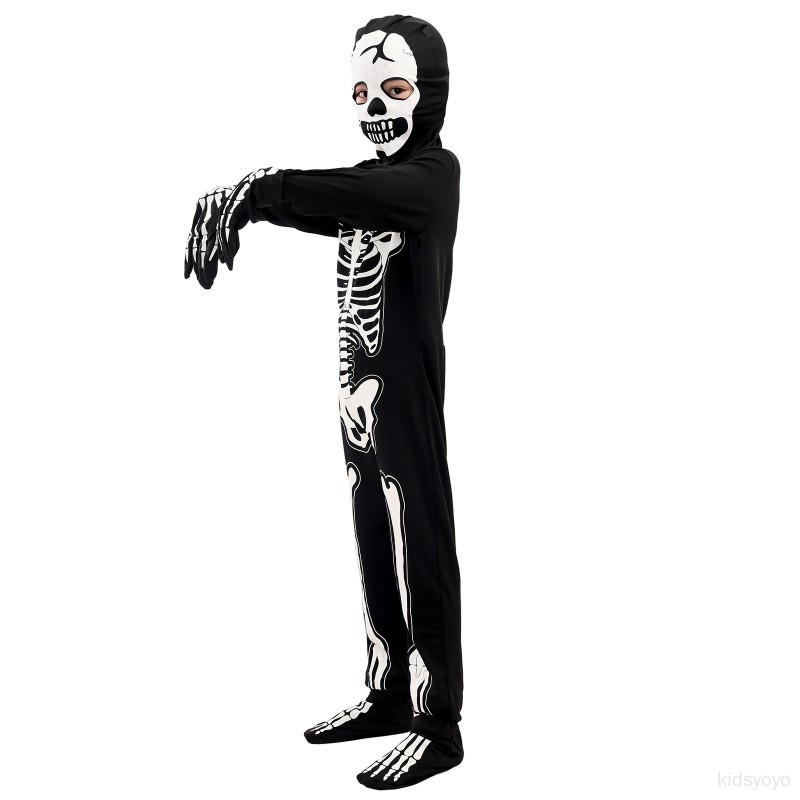 Áo Liền Quần Hóa Trang halloween Bằng polyester Phát Sáng Cho Bé Trai