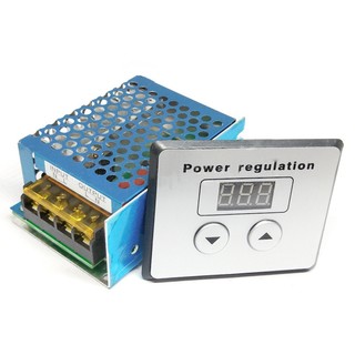 4000w 220V AC SCR Điều khiển silicon ổn định Công suất Bộ điều chỉnh điện áp điện tử Bộ điều chỉnh tốc độ động cơ điện