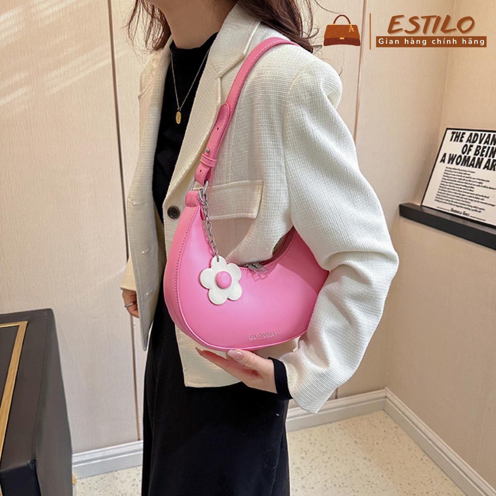 Túi xách nữ đeo chéo, đeo vai ESTILO size 23cm HA395