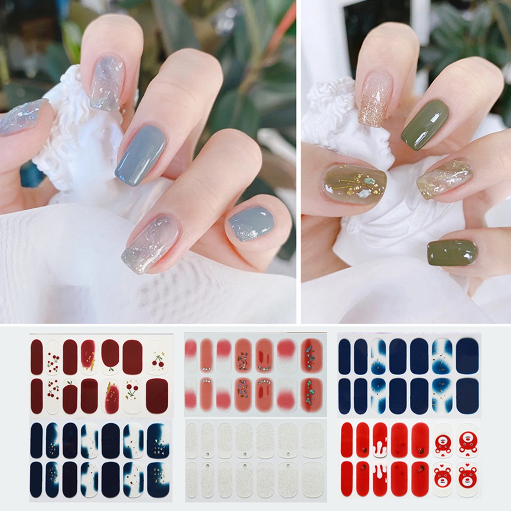 Thời Trang Miếng Dán gel uv / led Trang Trí Móng Tay Hình Mèo Trong Suốt Từ Tính