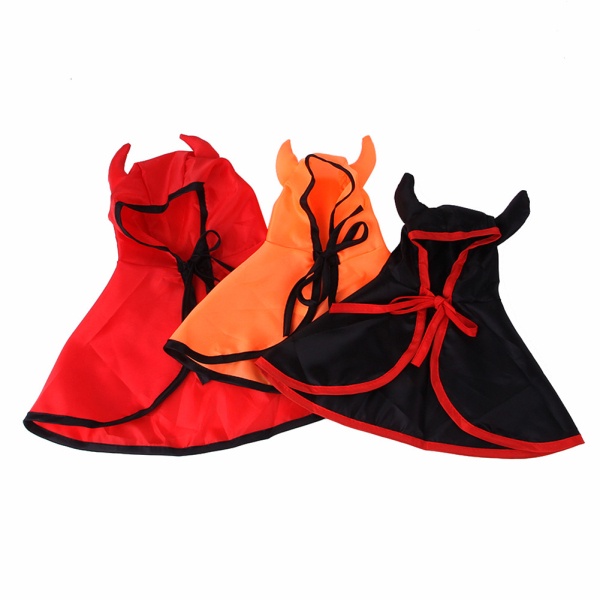 Áo Choàng Hóa Trang Phù Thủy Kèm Cà Vạt 28cm Cho Thú Cưng Dịp halloween