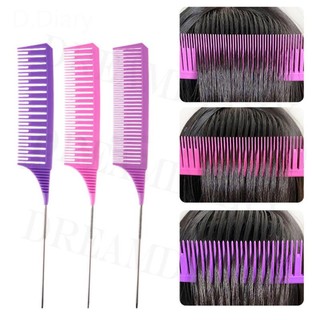 Set 3 Lược Chải Tóc Tạo Kiểu Nhuộm Tóc Highlight