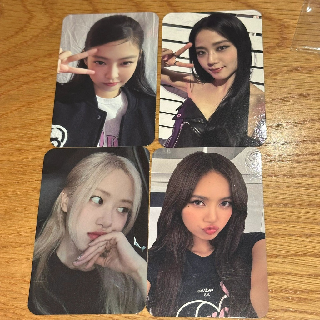 Thẻ Ảnh Nhóm Nhạc blackpink seoul 2023