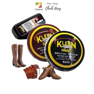 Xi đánh giày, túi xách các chất liệu da Kleen Shoes tặng bàn chải xốp