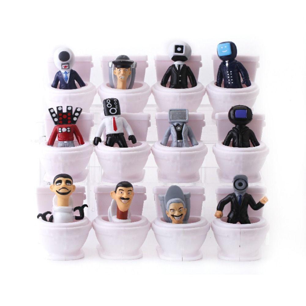 Danby Mô Hình Đồ Chơi toilet man / skibidi / skibidi / Camera Hoạt Hình có tặng xe