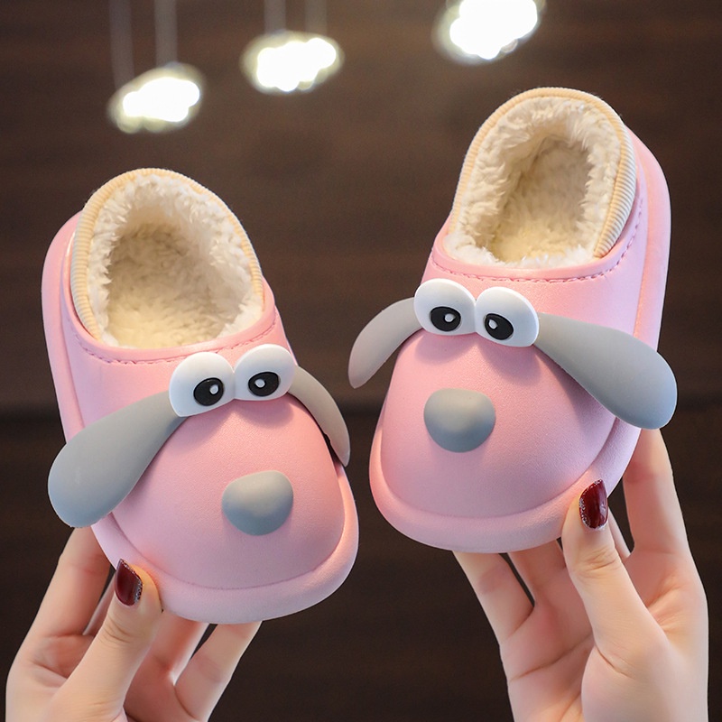 Dép Bông Đi Trong Nhà Hình Khủng Long Hoạt Hình Dễ Thương Cho Bé