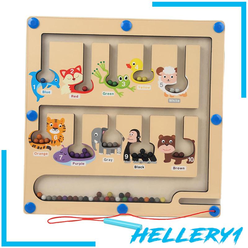 Bảng Gỗ Mê Cung Nhiều Màu Sắc Bắt Mắt Cho Bé