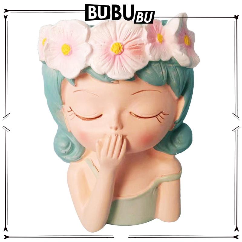 Chậu Cây Cảnh Hình Đầu Người Hầu Trang Trí