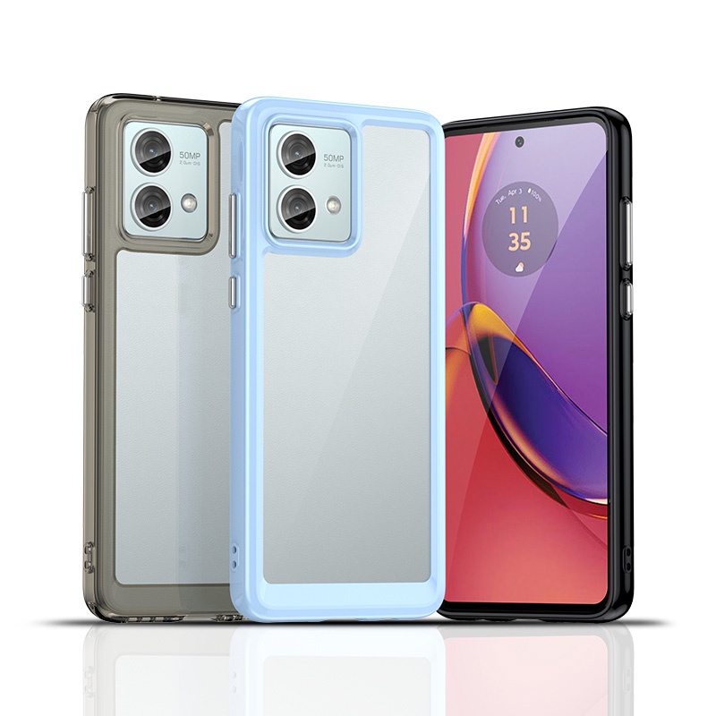 Dành Cho Motorola Moto G84 Ốp Lưng Silicon Trong Suốt TPU Chống Sốc