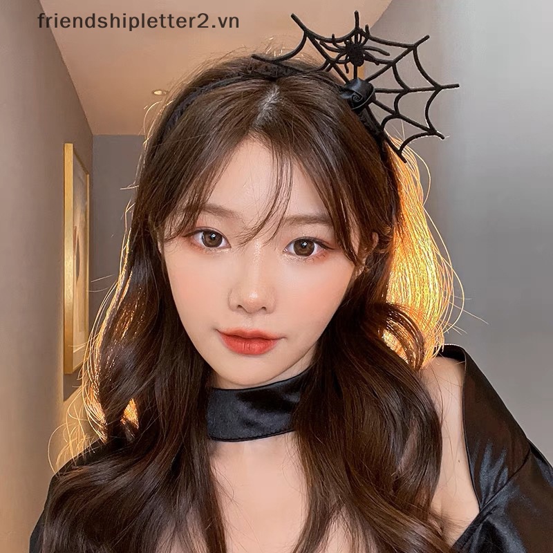 Băng Đô Cài Tóc Hình Nhện / Dơi Hóa Trang halloween