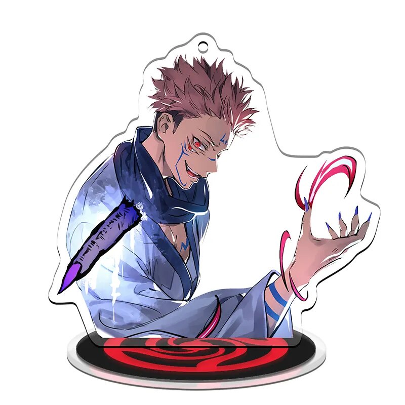 Mô hình Standee Jujutsu Kaisen Acrylic Anime New Yuta Okkotsu Gojo Satoru Figure Phụ kiện trang trí để bàn góc học tập