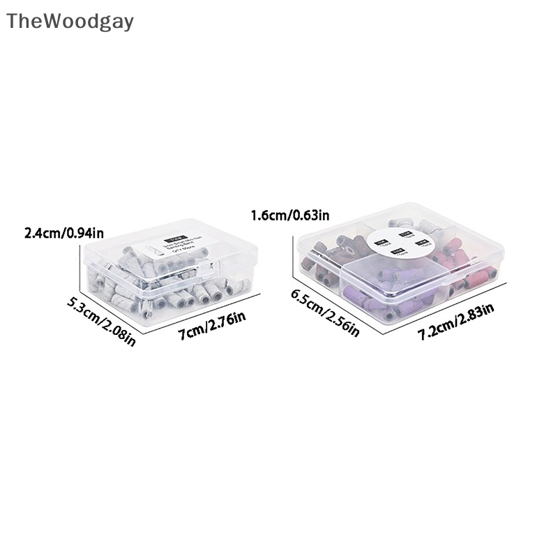 Bộ 80 / 150 / 180 / 240 Vòng Cát Mài Móng Tay Điện Tiện Dụng