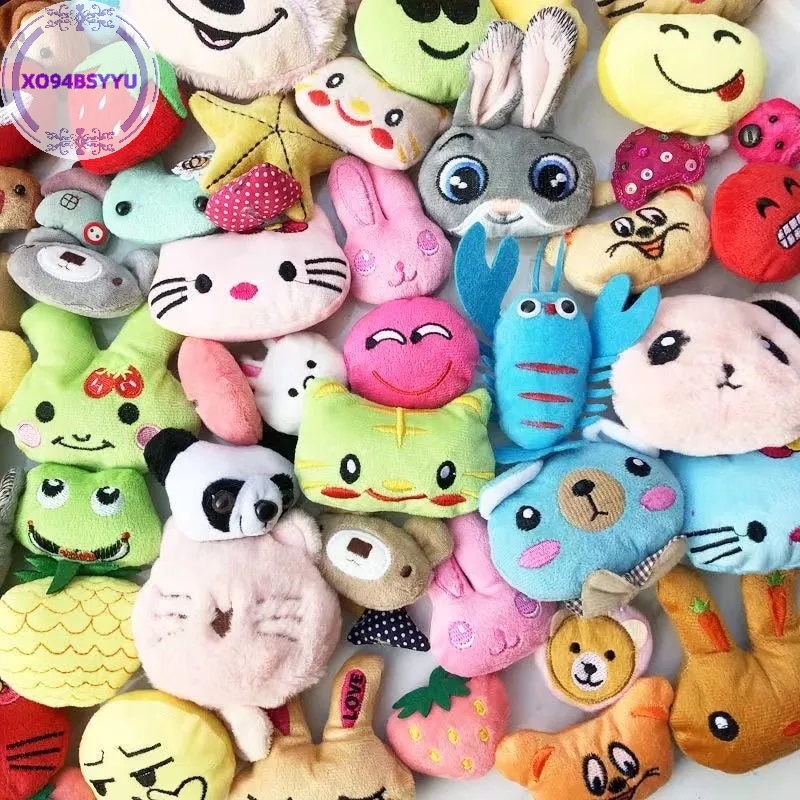 Xo94bsyu Set 10 Búp Bê Nhồi Bông Hình Động Vật Đáng Yêu 5-6cm vn