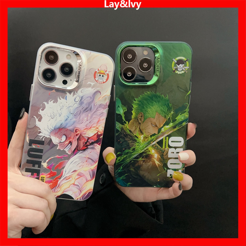 Hoạt Hình Ốp Điện Thoại Silicon In Hình one piece Cho iphone 14 14pro 14max 13promax 12 12promax 11
