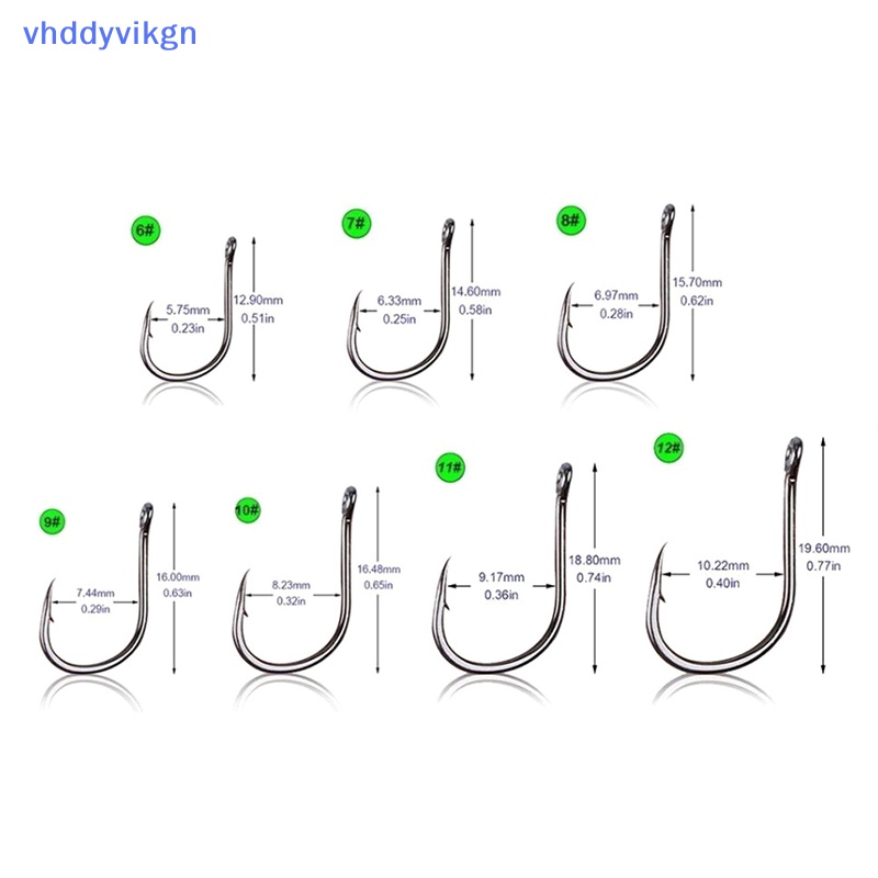 Hộp 100 Lưỡi Câu Cá Bằng Thép carbon