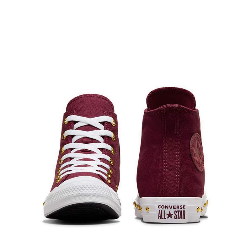 Giày Thể Thao Converse CTAS Women's - Deep Bordeaux/White/Gold