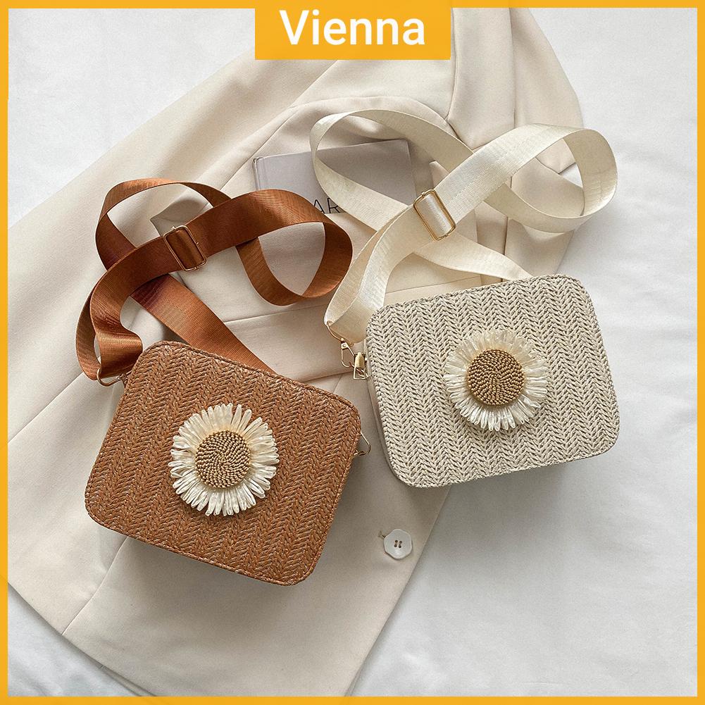 Túi Đeo Vai / Đeo Vai Bằng Da pu Dệt Kim Tùy Chỉnh Thời Trang Cho Nữ