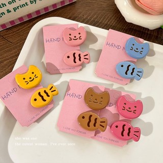 Kẹp Tóc Hình Mèo Dễ Thương Cho Nữ