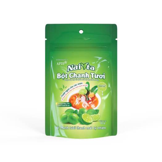 Bột chanh tươi Naivta 80g/350g